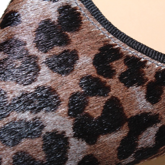 Talbots Leopard Print Ballet Flats in Calf Hair - Picture 7 of 14